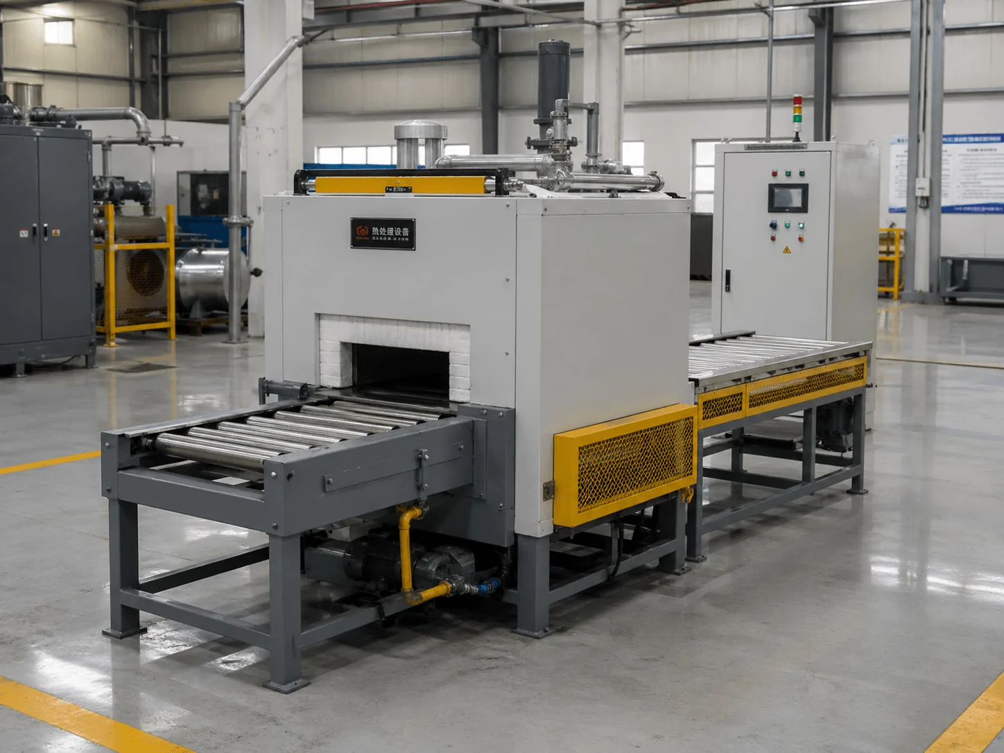 昆玉辊底式工业炉｜鼎炉智能